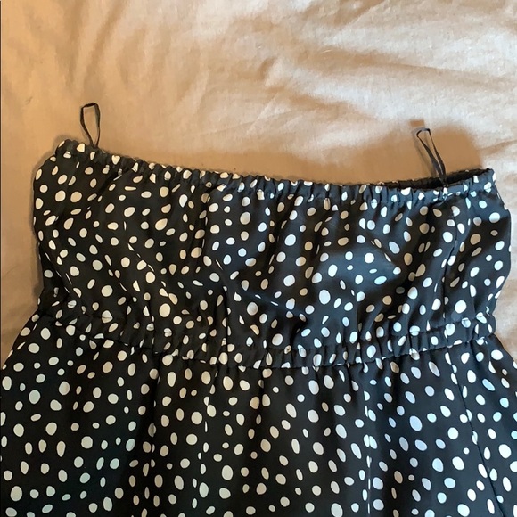 Ardene | Strapless flowy polka dots dress - Picture 4 of 6